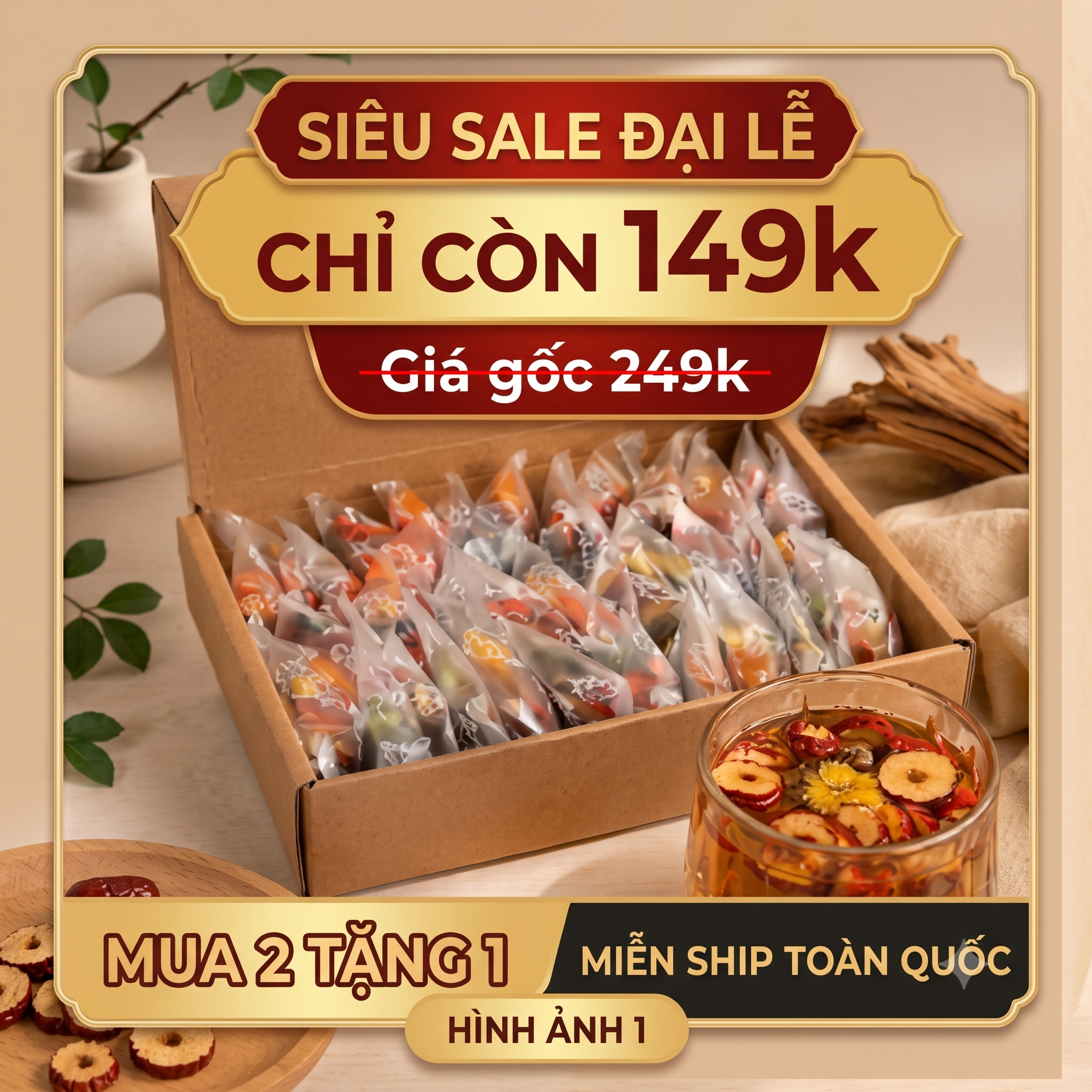 Trà Dưỡng Nhan Việt - ảnh sản phẩm 3